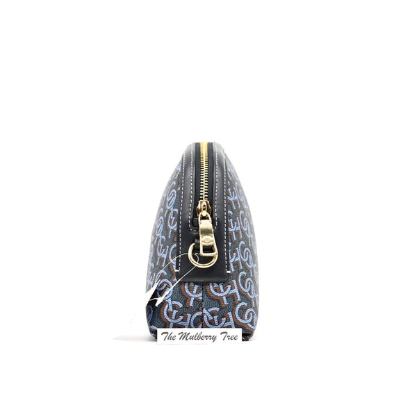 COACH MADI Crossbody w Navy Blue Canvas & Leather Monogram Print CF343 NWT $328 - Picture 4 of 9